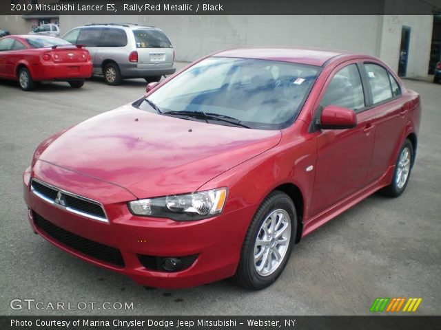 2010 Mitsubishi Lancer ES in Rally Red Metallic