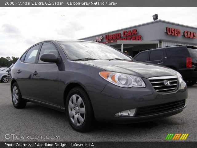 2008 Hyundai Elantra GLS Sedan in Carbon Gray Metallic