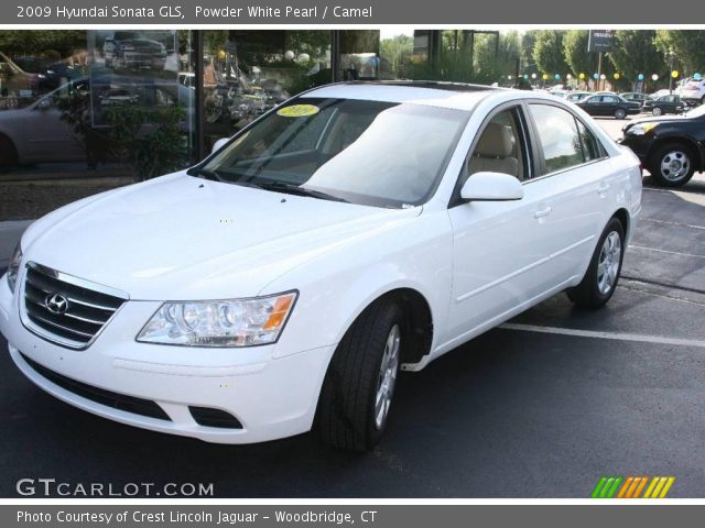 2009 Hyundai Sonata GLS in Powder White Pearl