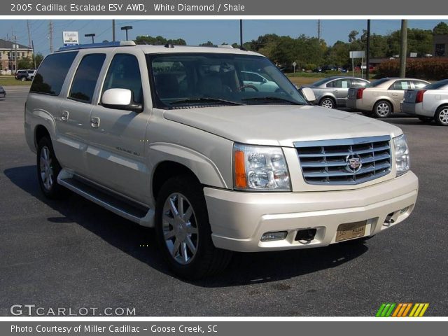 2005 Cadillac Escalade ESV AWD in White Diamond