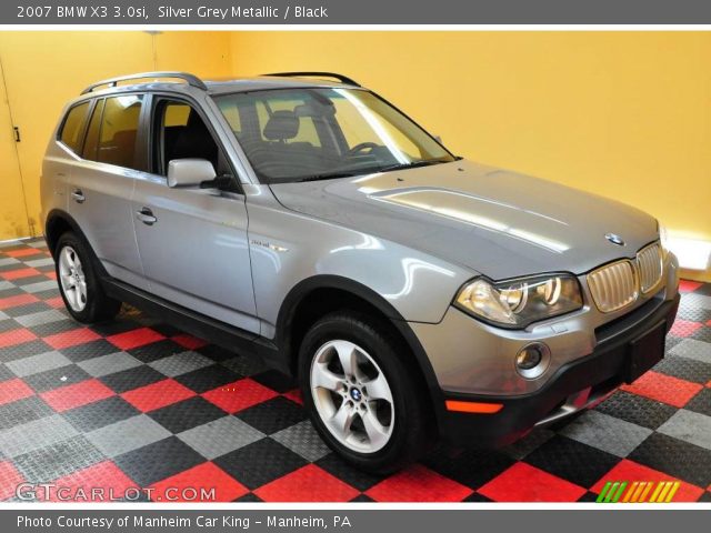 2007 BMW X3 3.0si in Silver Grey Metallic