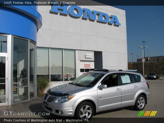 2005 Pontiac Vibe  in Platinum Metallic