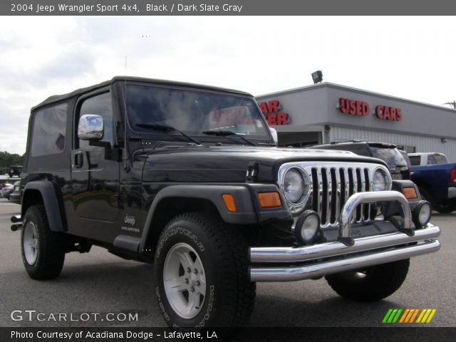 2004 Jeep Wrangler Sport 4x4 in Black
