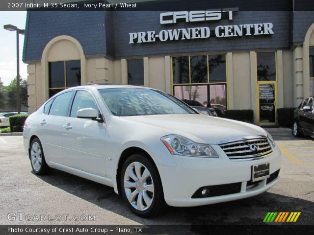 2007 Infiniti M 35 Sedan in Ivory Pearl