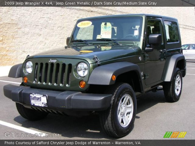 2009 Jeep Wrangler X 4x4 in Jeep Green Metallic