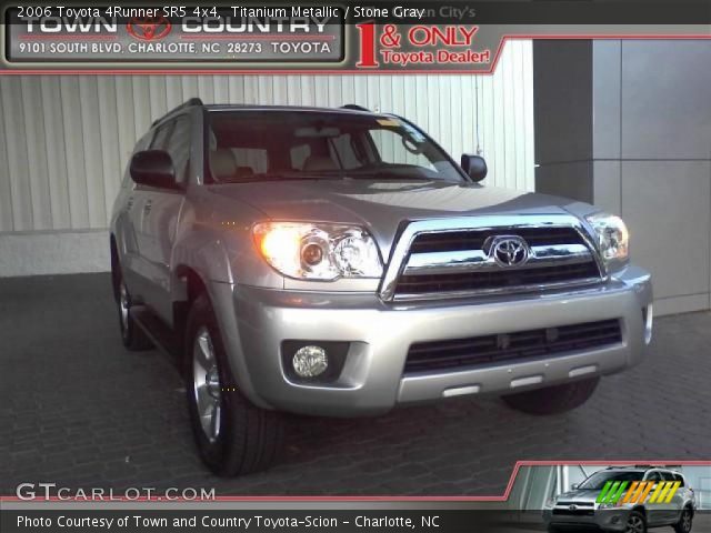 2006 Toyota 4Runner SR5 4x4 in Titanium Metallic
