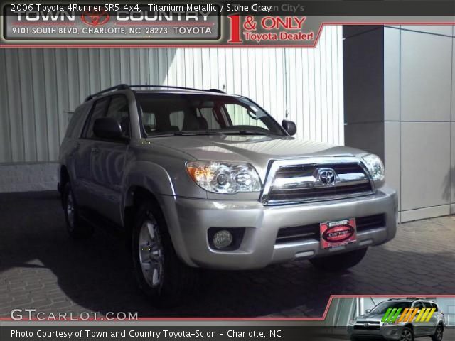2006 Toyota 4Runner SR5 4x4 in Titanium Metallic
