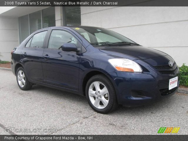 2008 Toyota Yaris S Sedan in Nautical Blue Metallic