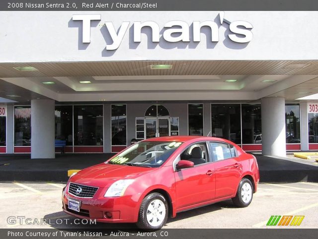 2008 Nissan Sentra 2.0 in Red Alert