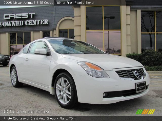Nissan altima coupe winter frost #9