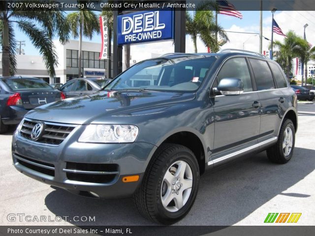 2007 Volkswagen Touareg V6 in Offroad Grey Metallic