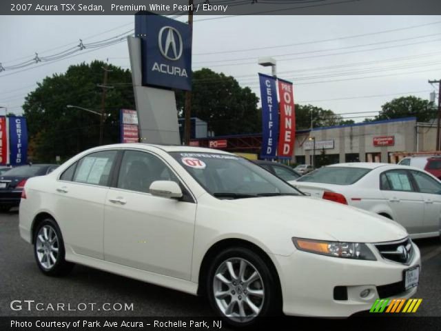 2007 Acura TSX Sedan in Premium White Pearl