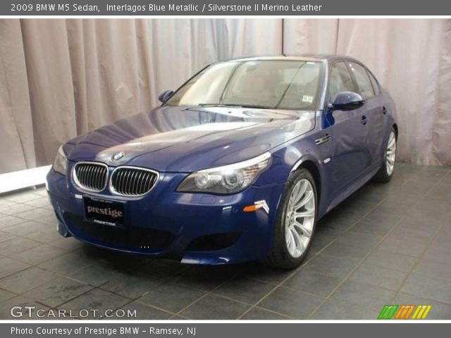 2009 BMW M5 Sedan in Interlagos Blue Metallic