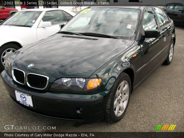2002 BMW 3 Series 325i Sedan in Oxford Green Metallic