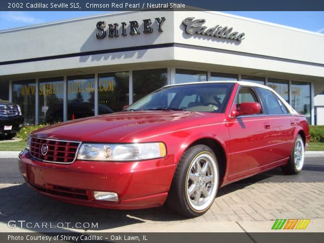 2002 Cadillac Seville SLS in Crimson Red Pearl