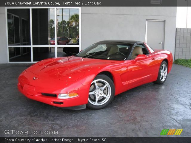 2004 Chevrolet Corvette Coupe in Torch Red