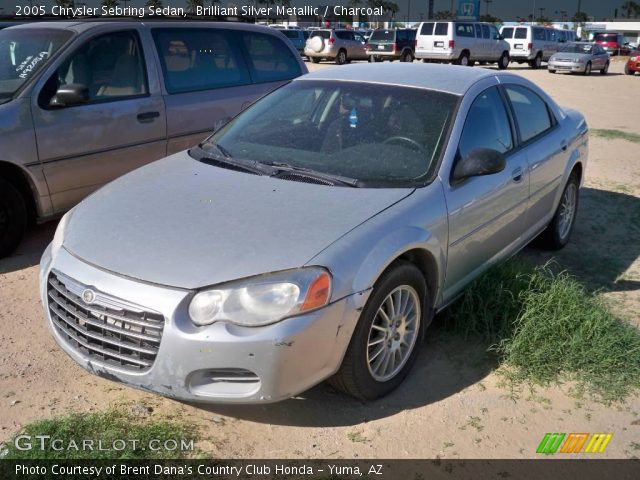 2005 Chrysler Sebring Sedan in Brilliant Silver Metallic