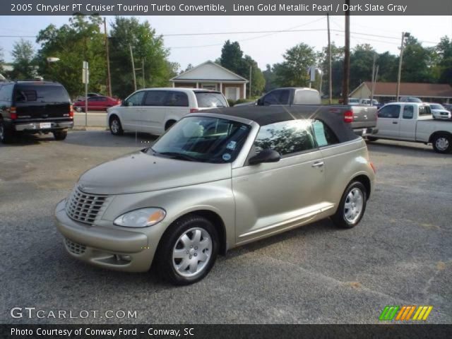 2005 Chrysler PT Cruiser Touring Turbo Convertible in Linen Gold Metallic Pearl