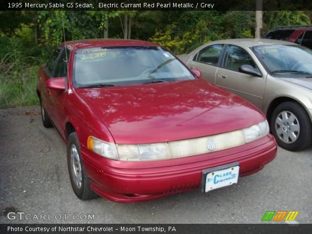 1995 Mercury Sable GS Sedan in Electric Currant Red Pearl Metallic