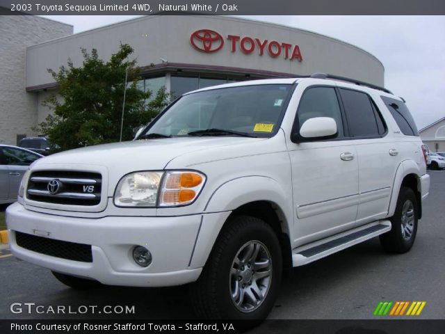 2003 Toyota Sequoia Limited 4WD in Natural White