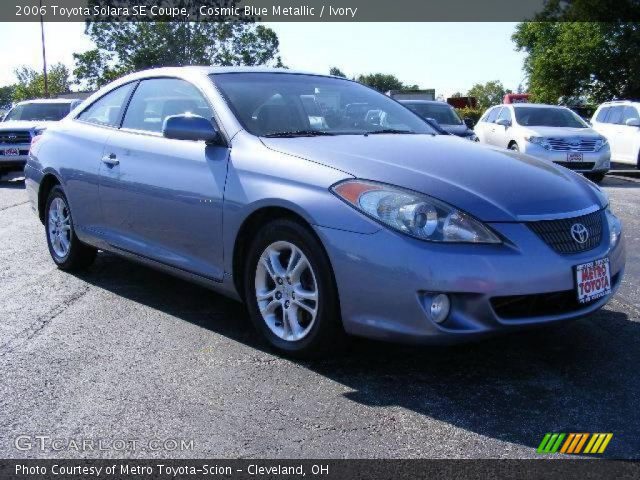 2006 Toyota Solara SE Coupe in Cosmic Blue Metallic