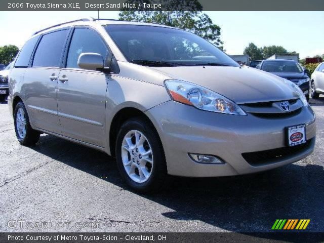 2006 Toyota Sienna XLE in Desert Sand Mica