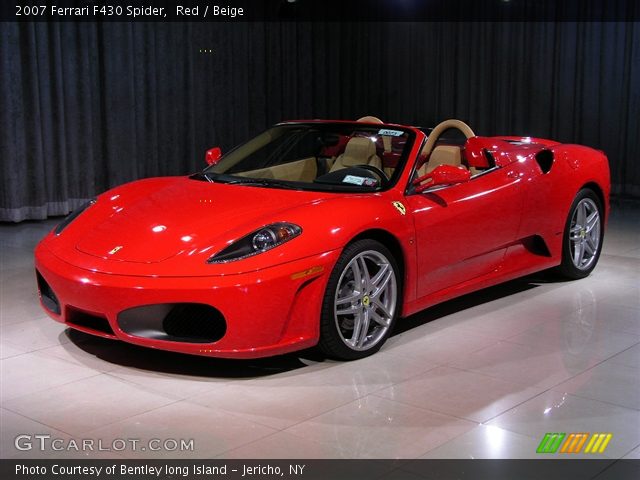 2007 Ferrari F430 Spider in Red