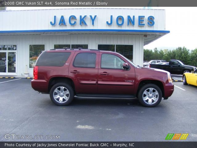2008 GMC Yukon SLT 4x4 in Sonoma Red Metallic