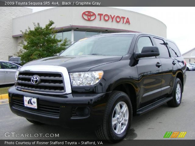 2009 Toyota Sequoia SR5 4x4 in Black