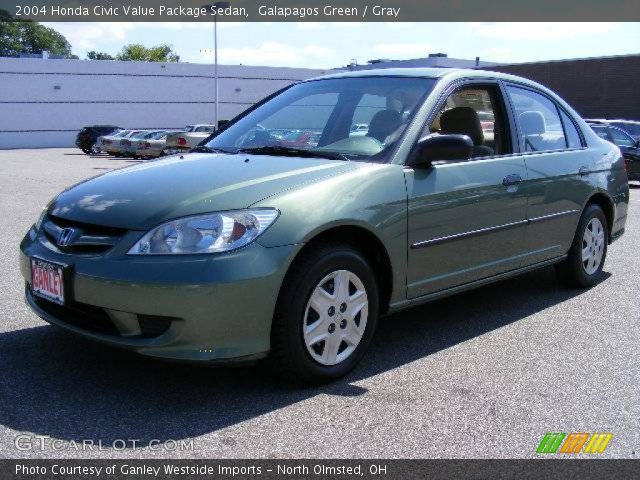 2004 Honda Civic Value Package Sedan in Galapagos Green