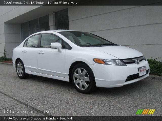 2006 Honda Civic LX Sedan in Taffeta White