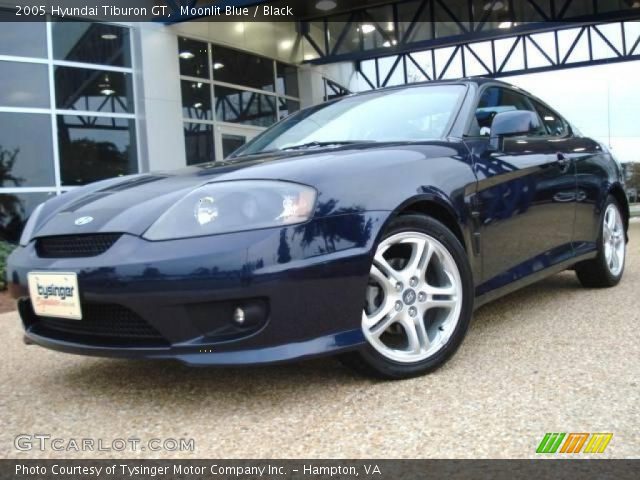 2005 Hyundai Tiburon GT in Moonlit Blue