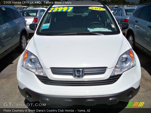 2008 Honda CR-V LX 4WD in Taffeta White
