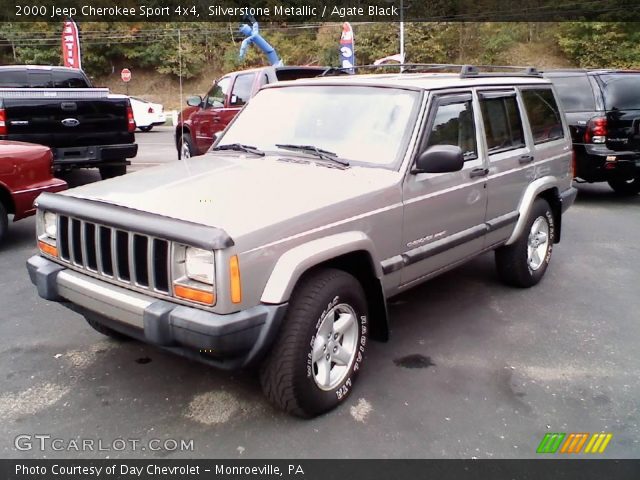 2000 Jeep Cherokee Sport 4x4 in Silverstone Metallic