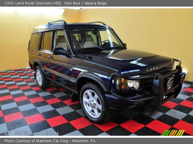 2003 Land Rover Discovery HSE in Oslo Blue