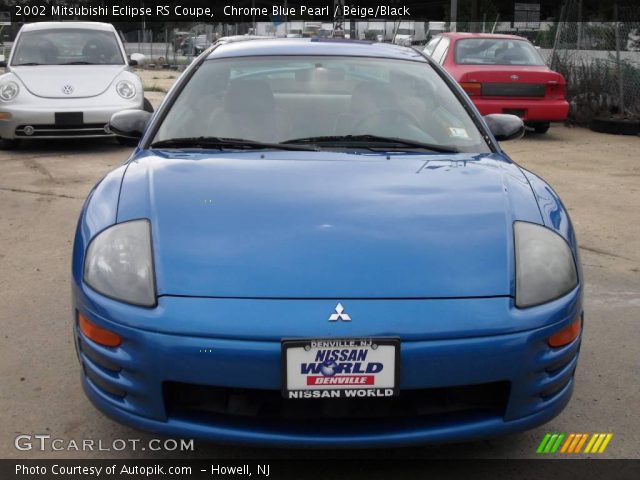 2002 Mitsubishi Eclipse RS Coupe in Chrome Blue Pearl
