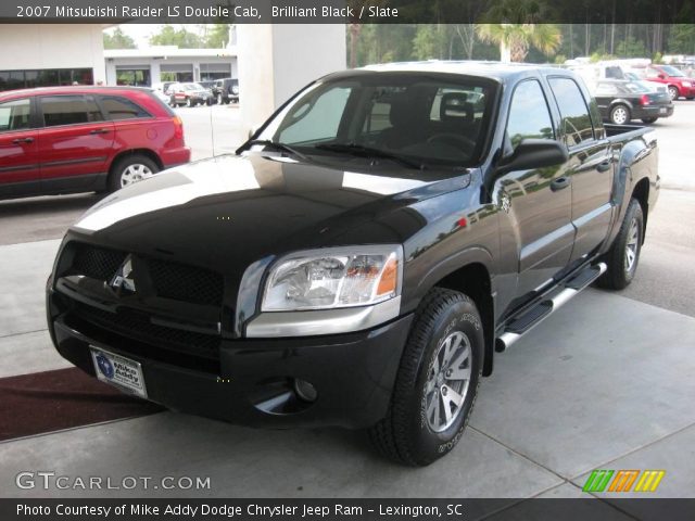 2007 Mitsubishi Raider LS Double Cab in Brilliant Black