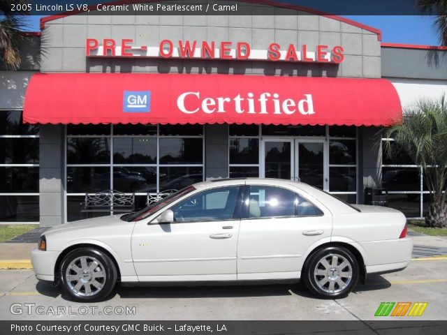 2005 Lincoln LS V8 in Ceramic White Pearlescent