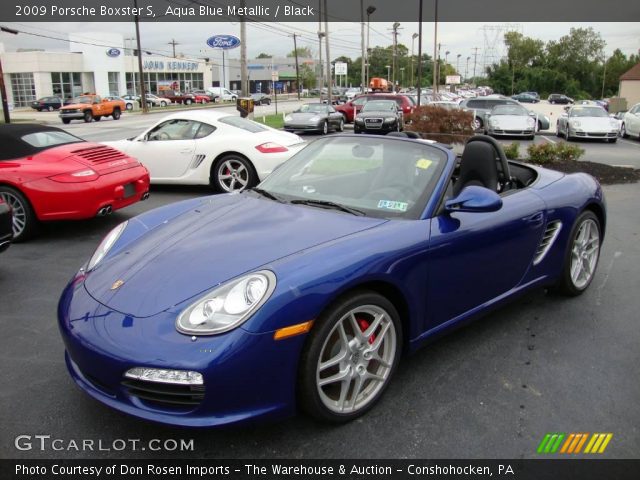 2009 Porsche Boxster S in Aqua Blue Metallic