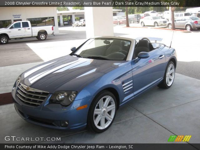 2008 Chrysler Crossfire Limited Roadster in Aero Blue Pearl