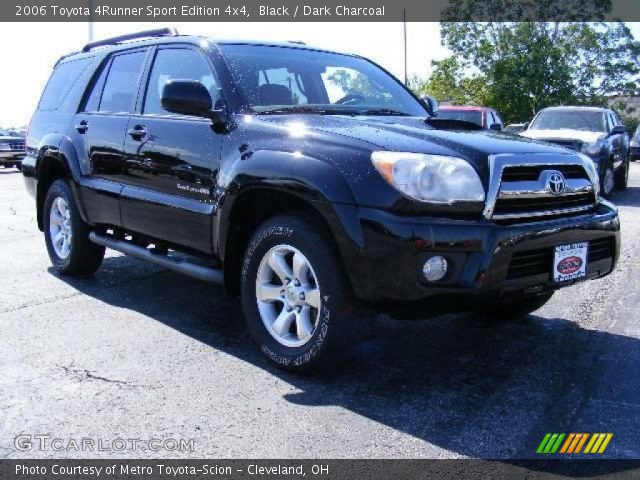 2006 Toyota 4Runner Sport Edition 4x4 in Black