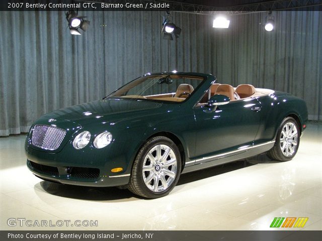 2007 Bentley Continental GTC  in Barnato Green