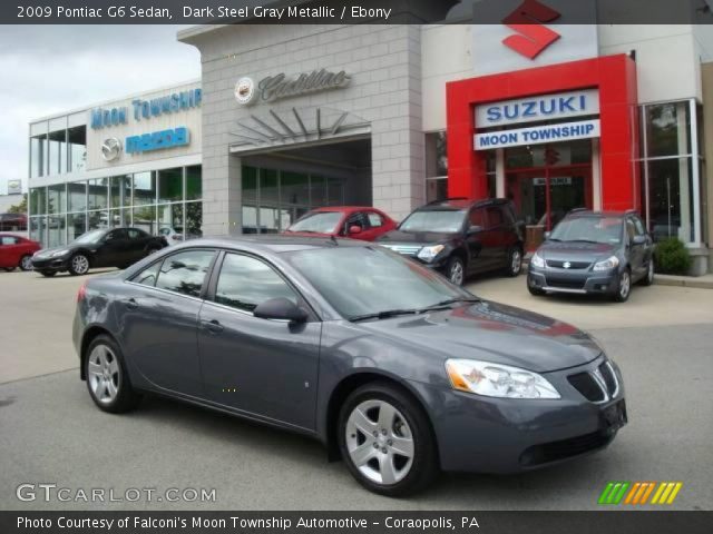 2009 Pontiac G6 Sedan in Dark Steel Gray Metallic