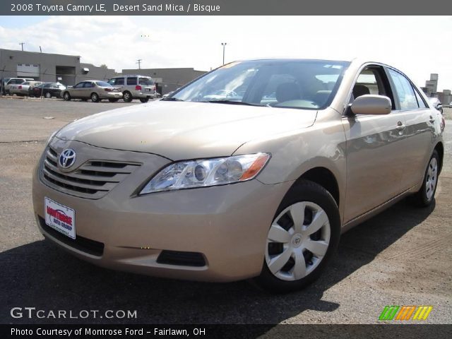 2008 Toyota Camry LE in Desert Sand Mica