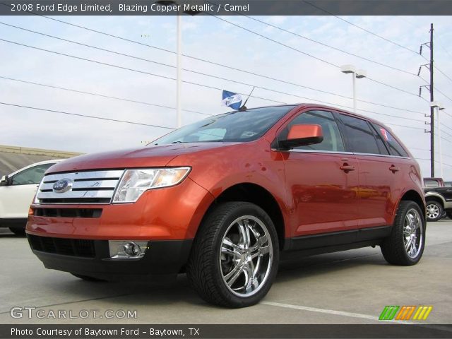 2008 Ford Edge Limited in Blazing Copper Metallic