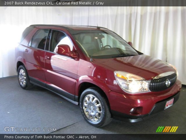 2007 Buick Rendezvous CXL in Cardinal Red Metallic