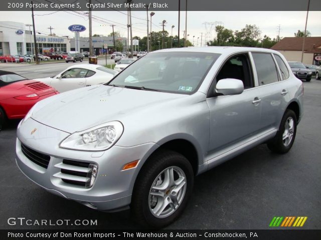 2009 Porsche Cayenne S in Crystal Silver Metallic