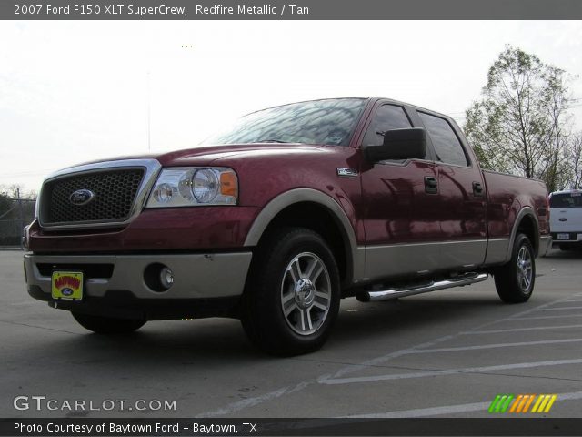 2007 Ford F150 XLT SuperCrew in Redfire Metallic