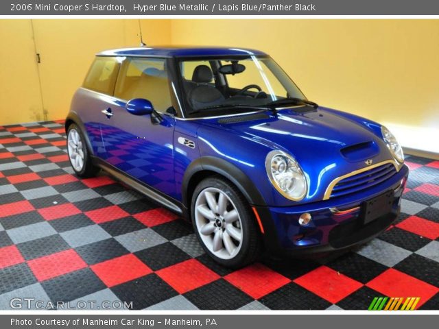 2006 Mini Cooper S Hardtop in Hyper Blue Metallic