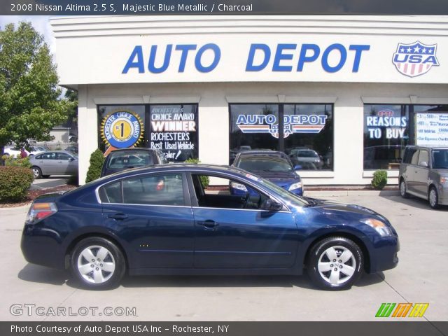 2008 Nissan Altima 2.5 S in Majestic Blue Metallic